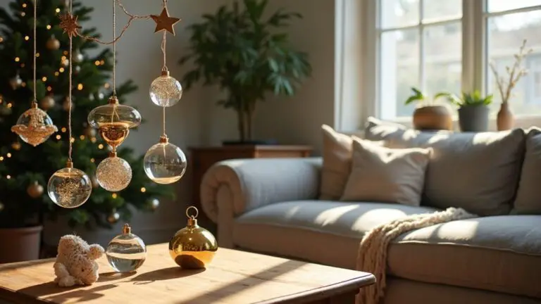23 Acrylic Christmas Ornament Ideas That Feel Sleek and Modern sleek modern acrylic ornaments