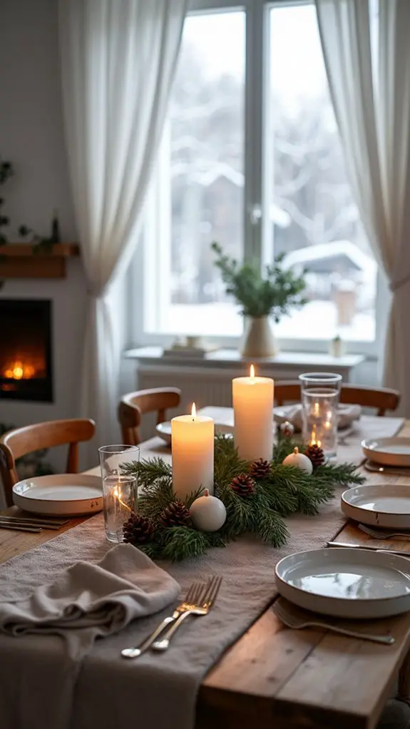 soft lighting creates ambiance