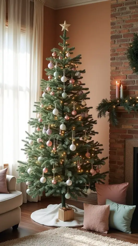 soft pastel holiday decor