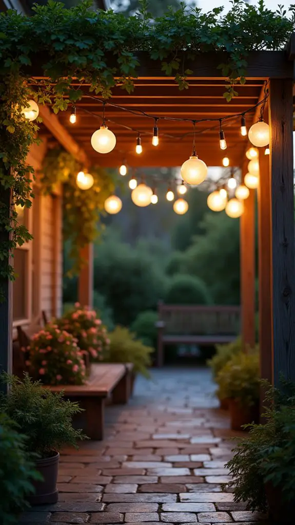 softly glowing frosted orbs