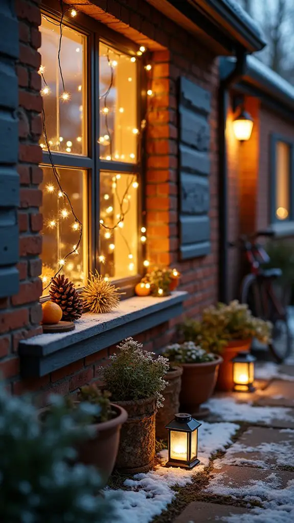 solar powered festive decorations