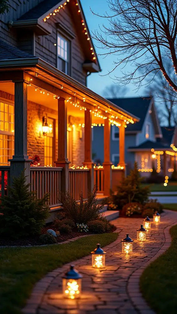 solar powered festive light show