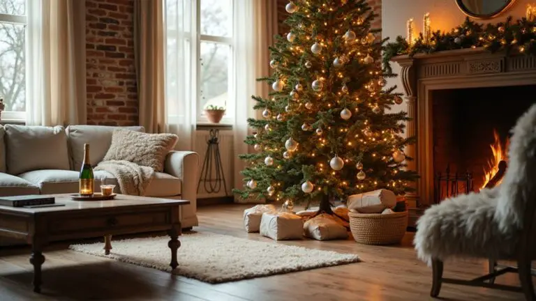 25 Luxurious Champagne Christmas Tree Ideas That Feel Sophisticated and Soft sophisticated champagne holiday decor