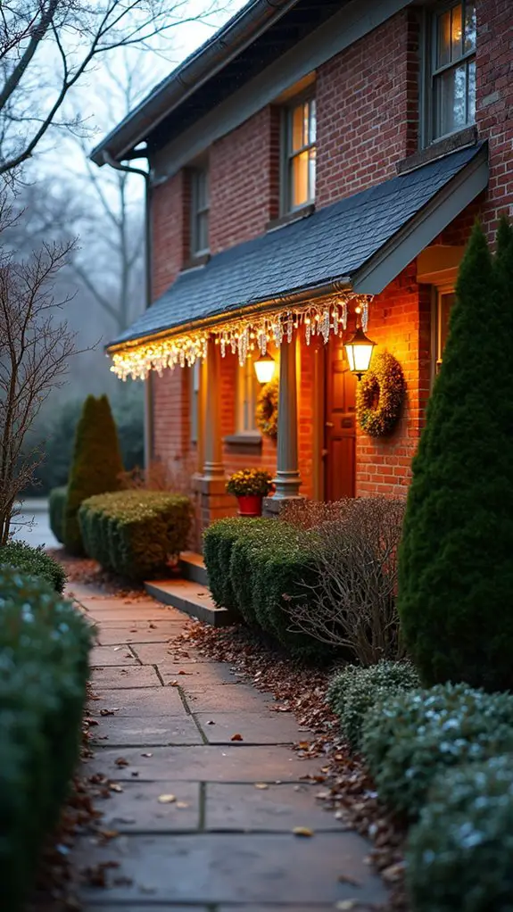 sophisticated holiday lighting elegance