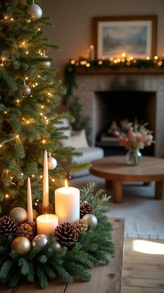 sophisticated seasonal decor arrangements
