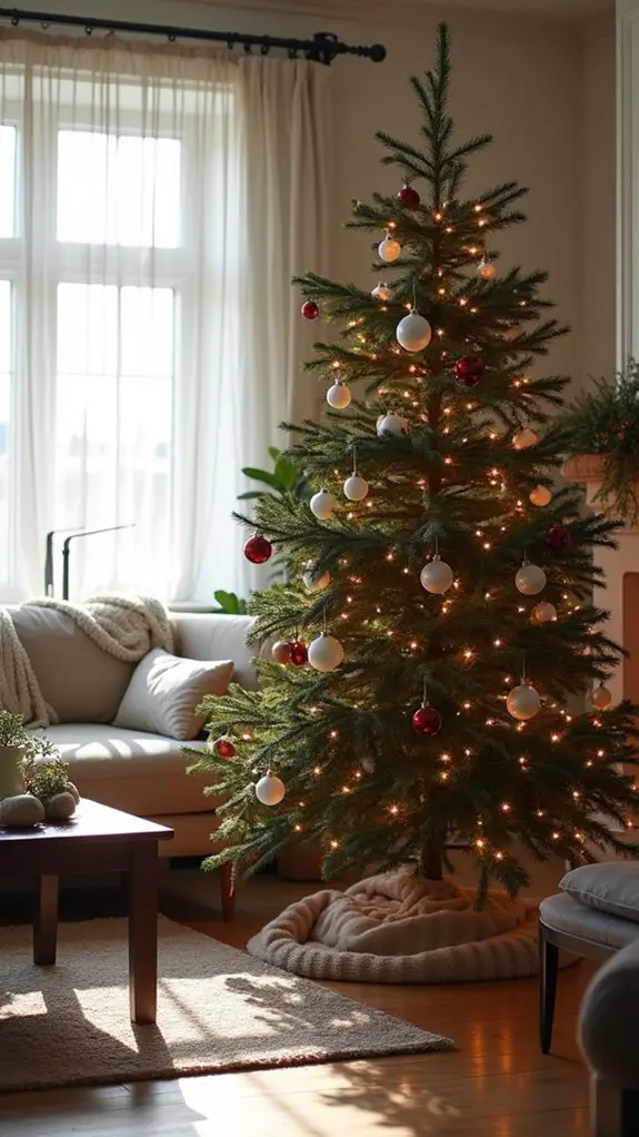 sparingly add colorful accents