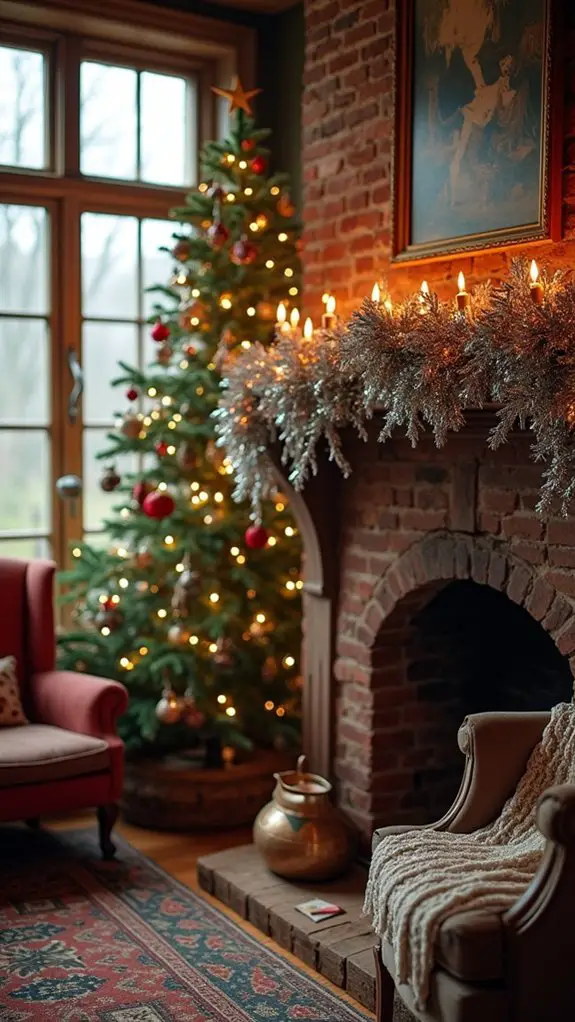 sparkling nostalgic holiday decor