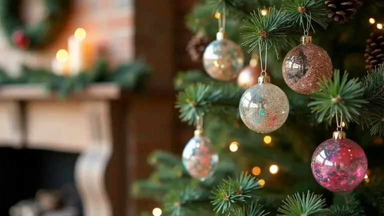 18 Resin Christmas Ornament Ideas That Add Crystal-Like Shine sparkling resin ornament ideas