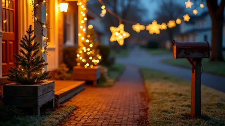 starry christmas light displays