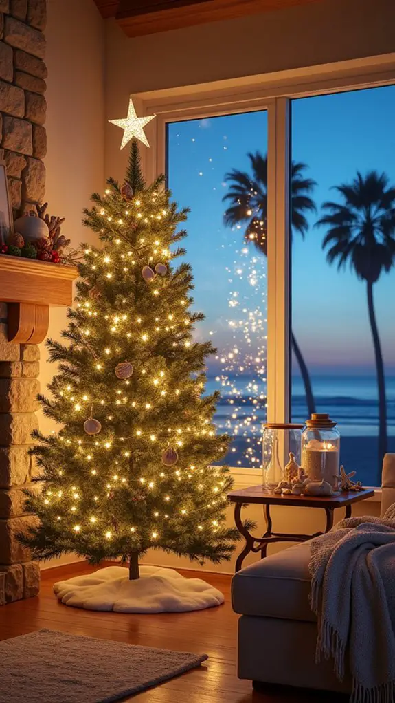 starry night coastal decor