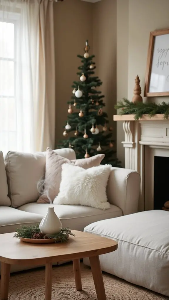 subtle holiday scent ambiance