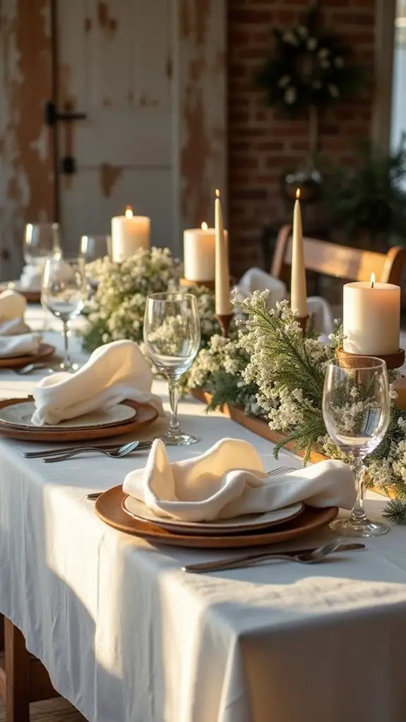 textured linen napkins elevate