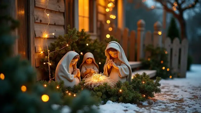 22 Classic Nativity Scene Christmas Light Ideas That Honor Tradition Beautifully traditional christmas nativity lights