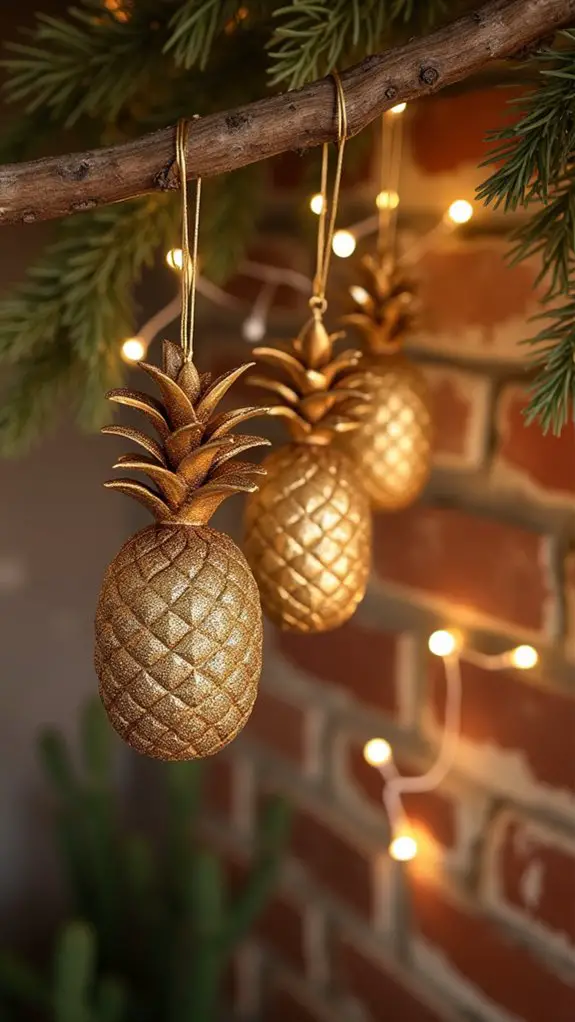tropical flair christmas decor