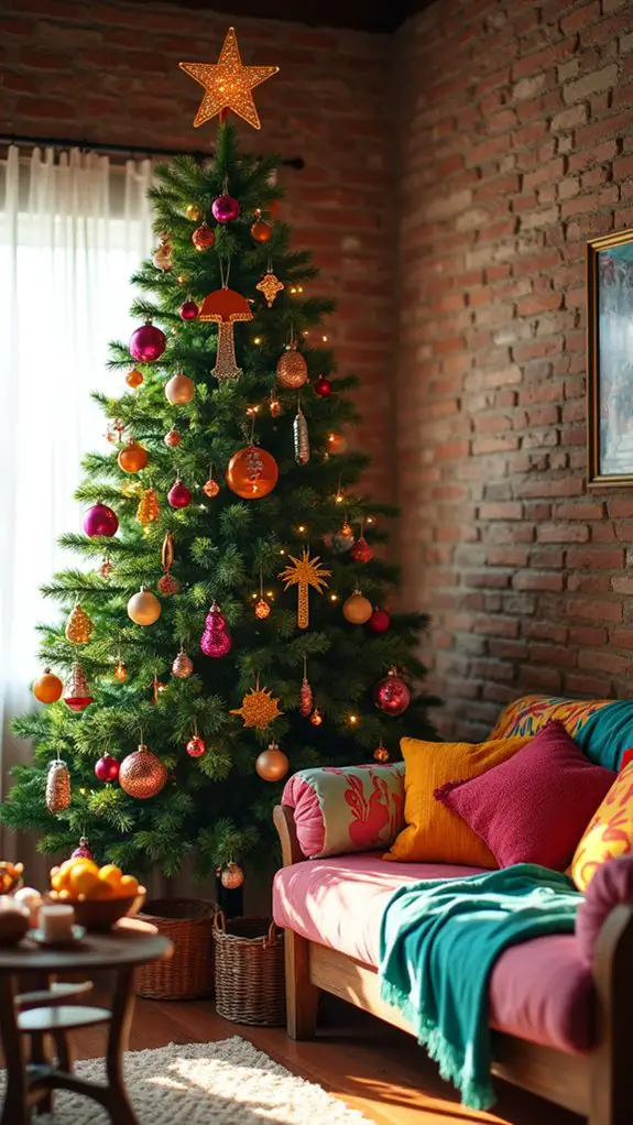 tropical themed christmas tree decorations