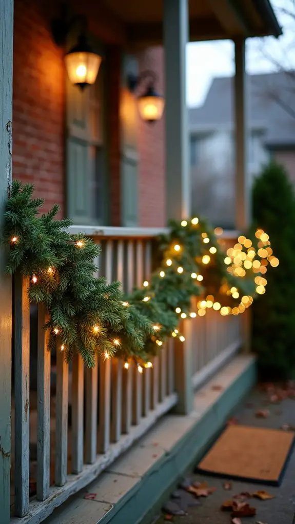 twinkling lights create warmth