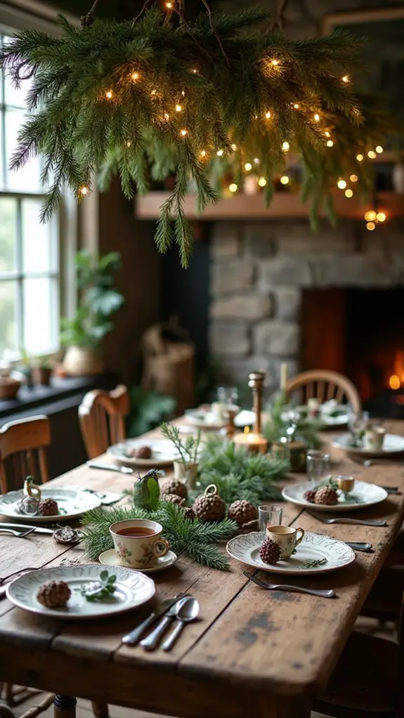 twinkling lights enhance elegance