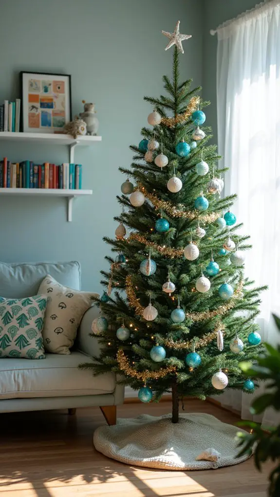 underwater christmas wonderland theme