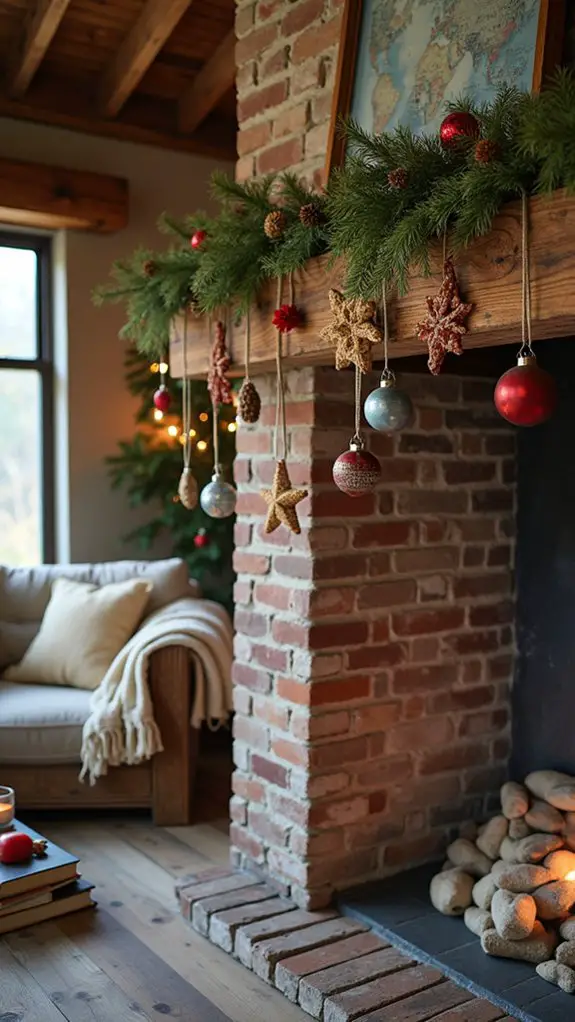 unique festive beam decorations