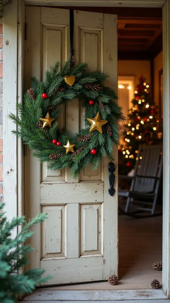 unique shaped holiday wreaths
