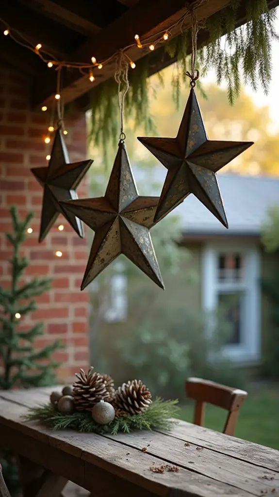 upcycled tin can decor