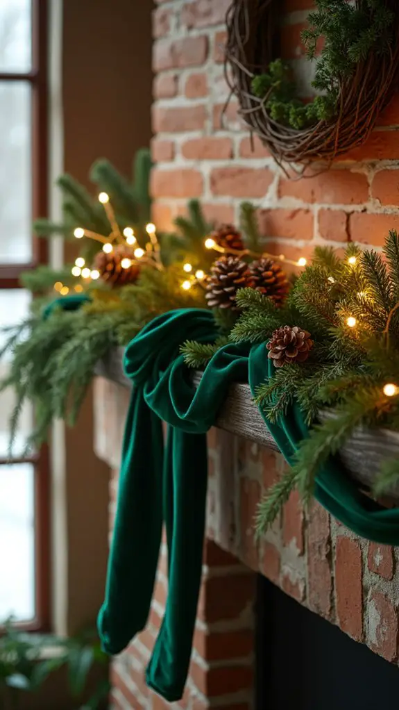 velvet ribbon with nature