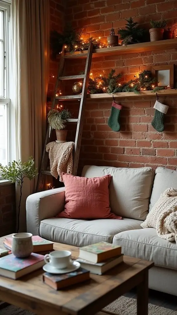 vertical shelves for organization