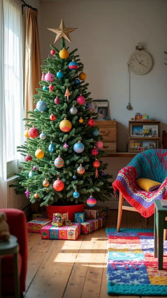 vibrant and playful decorations