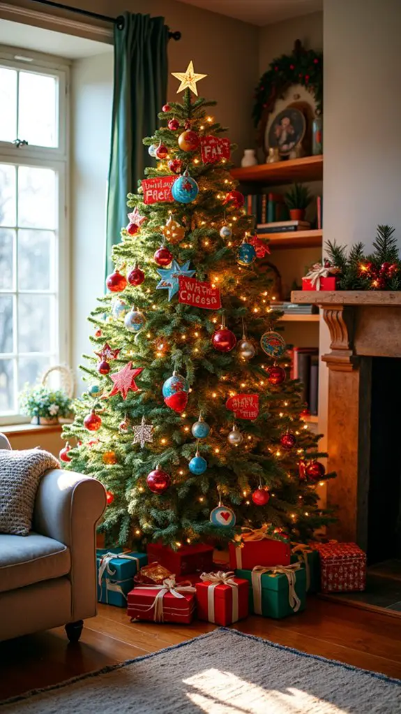 vibrant artistic holiday decor