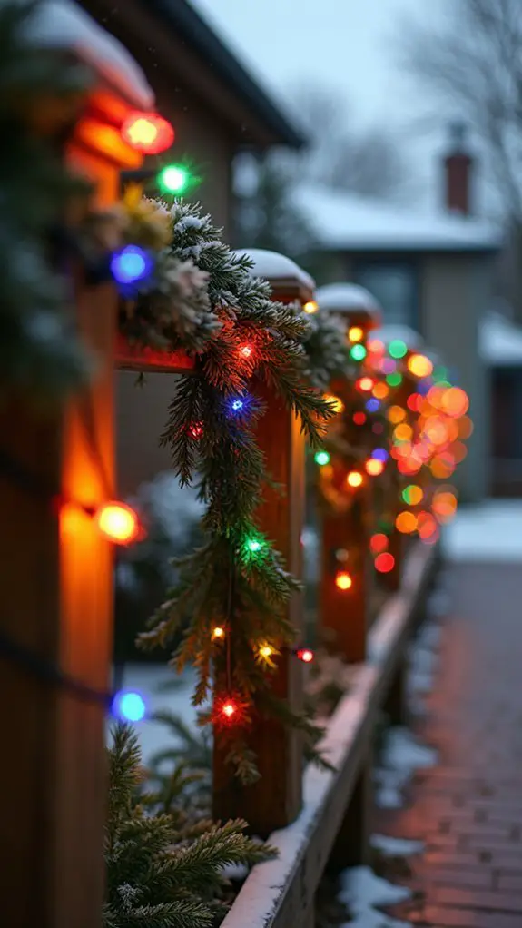 vibrant festive energy lights