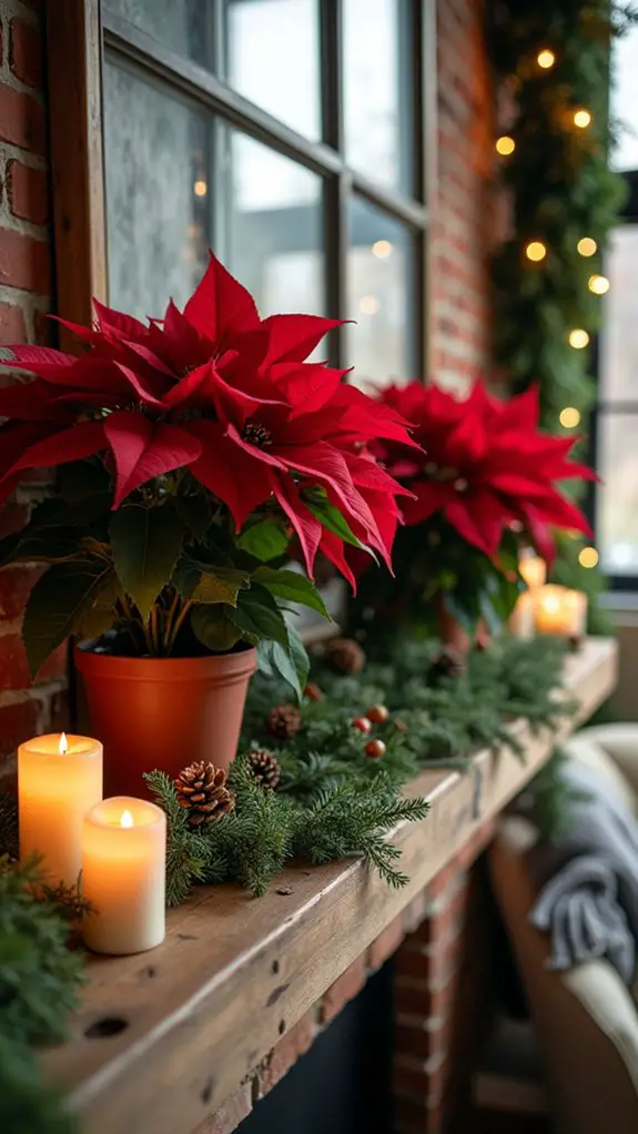 vibrant holiday color arrangement