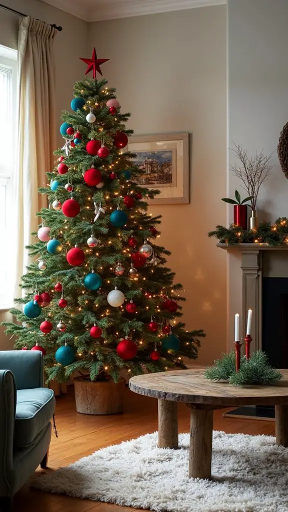 vibrant holiday color scheme