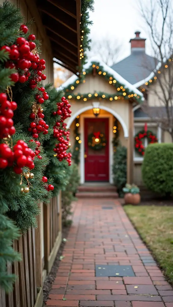 vibrant holiday wreath decorations