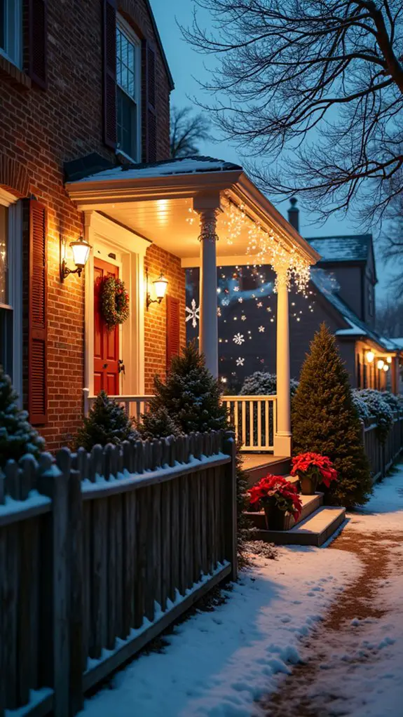 vibrant outdoor holiday decorations