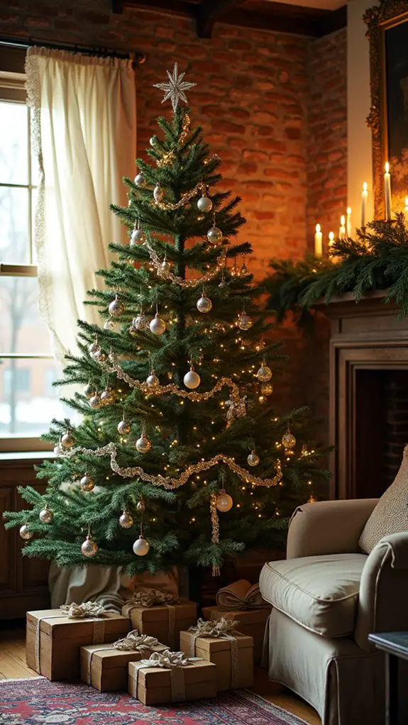 victorian christmas tree elegance