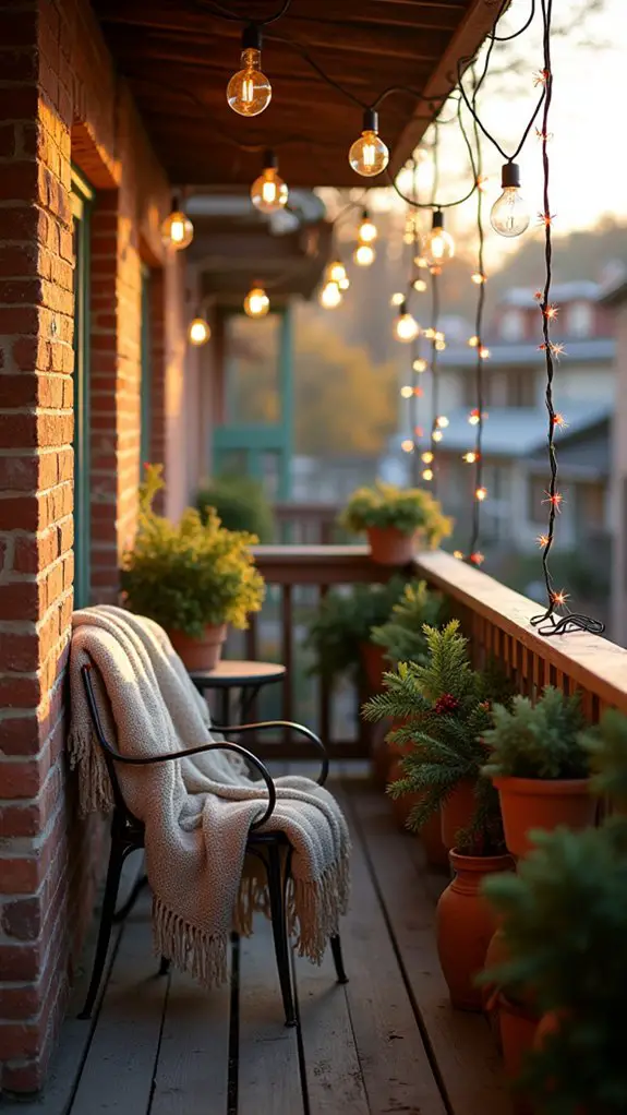 vintage bulbs create ambiance