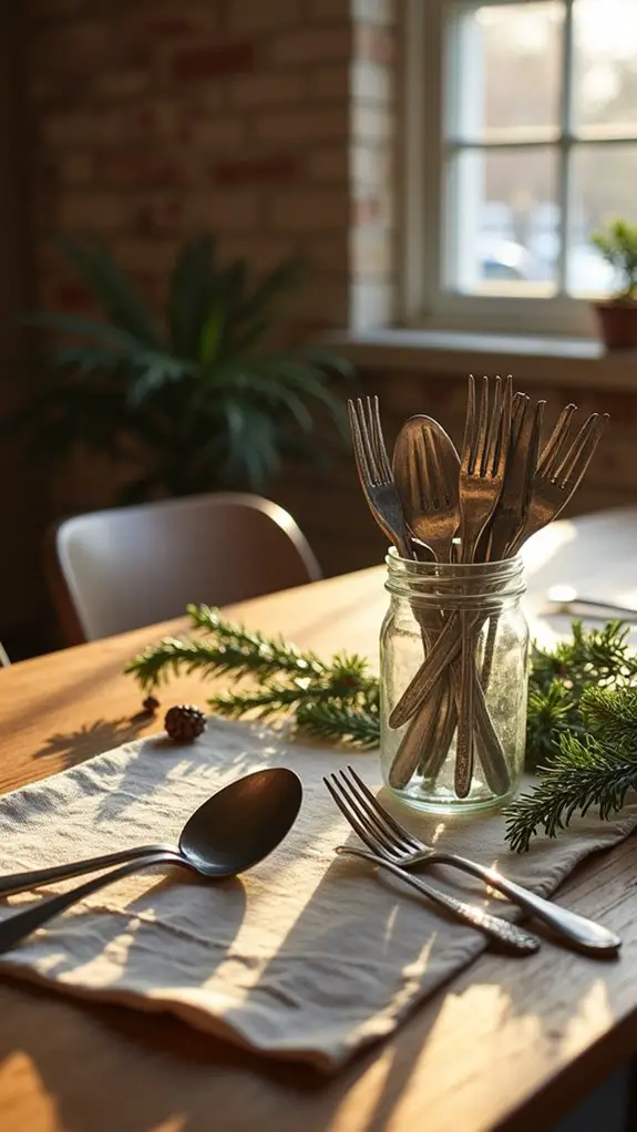 vintage elegance in dining