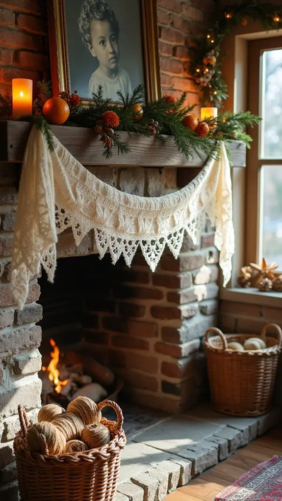 vintage lace twine elegance