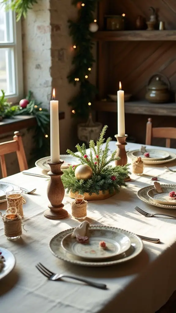 vintage ornaments create nostalgia