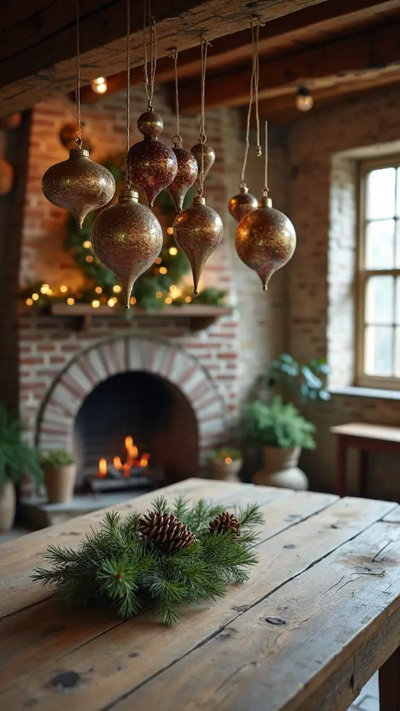 vintage ornaments evoke nostalgia