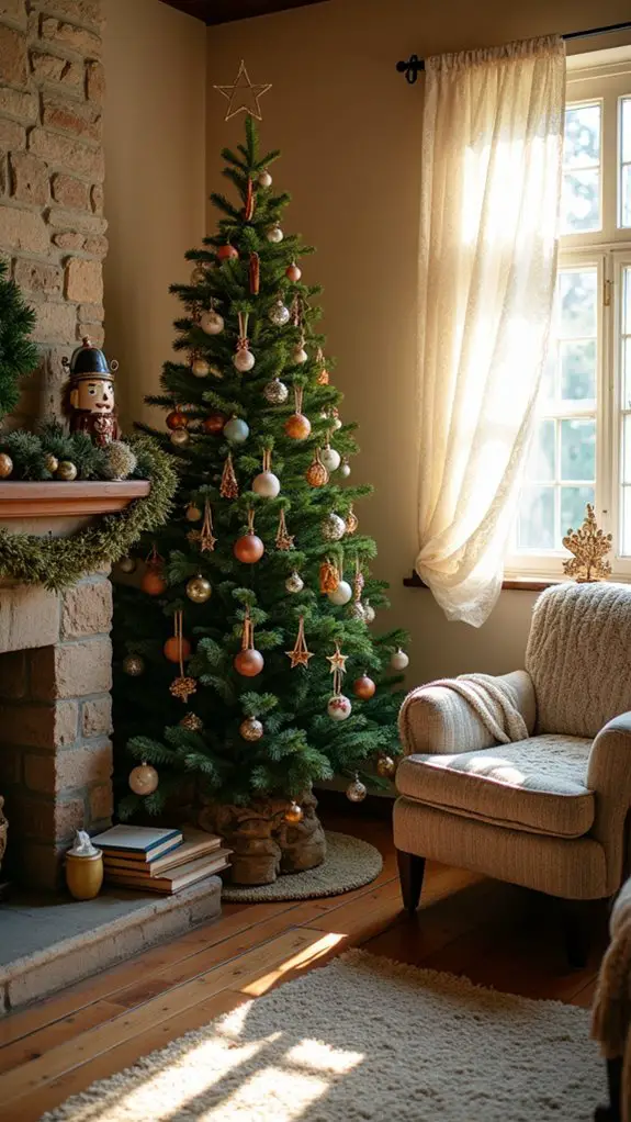 vintage ornaments evoke nostalgia