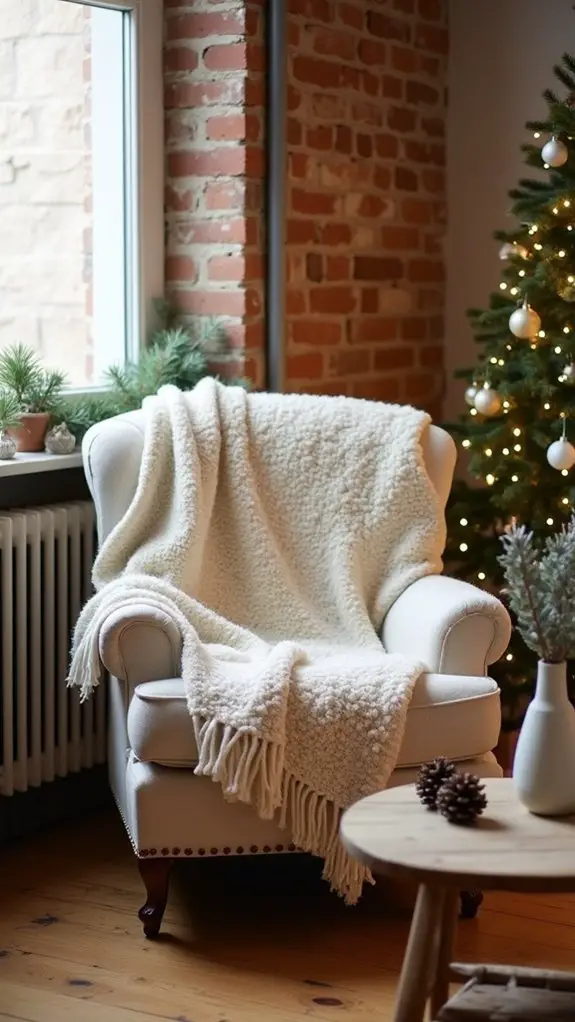 warm inviting holiday decor