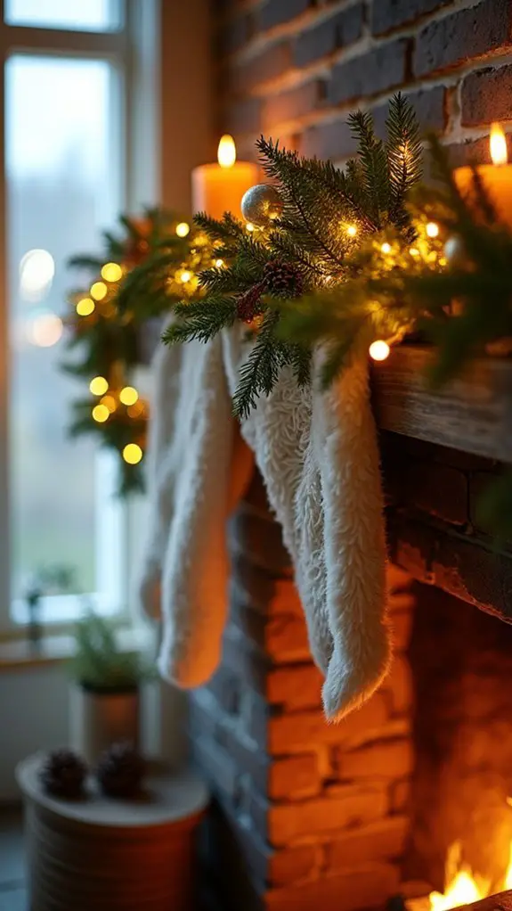 warm inviting holiday glow