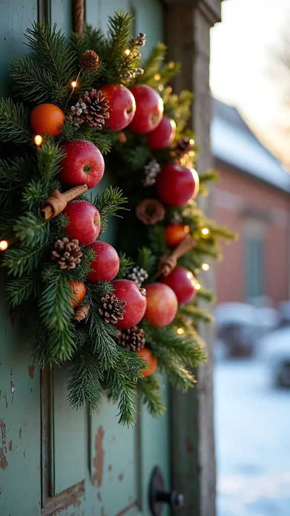warm rustic holiday decoration