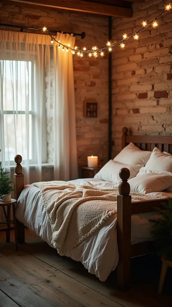 warm white canopy decor