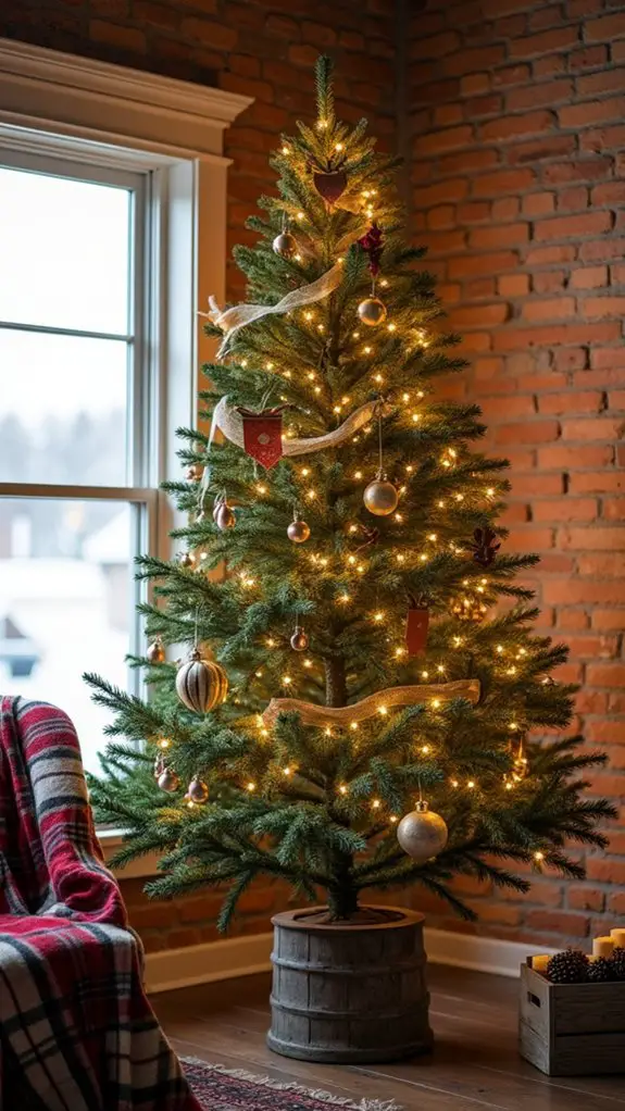 warm white string lights