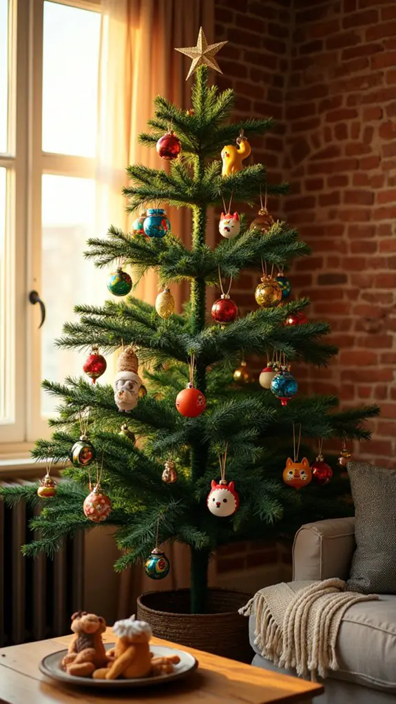 whimsical animal christmas ornaments