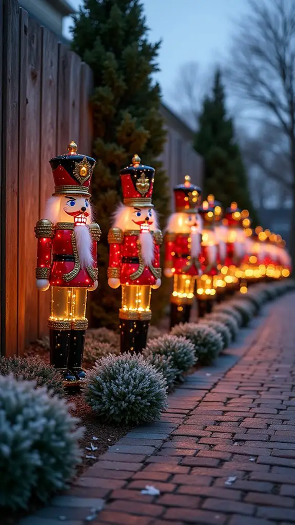 whimsical animated holiday displays