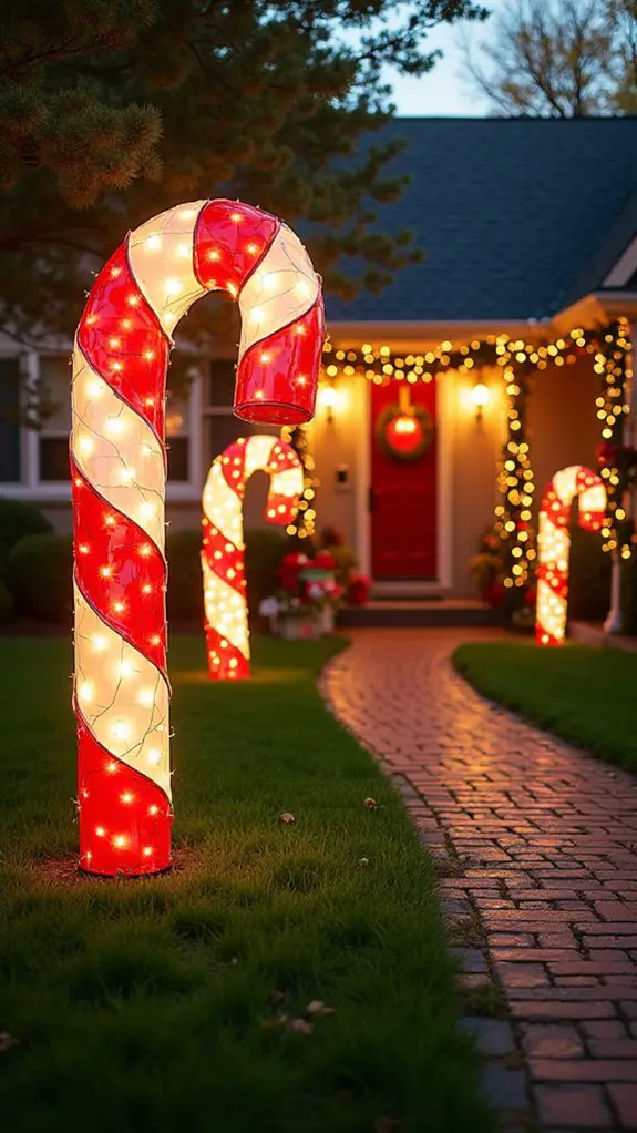 whimsical christmas yard decorations