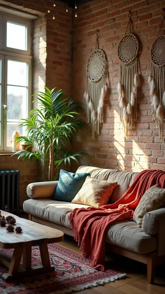 whimsical dreamcatchers as decor